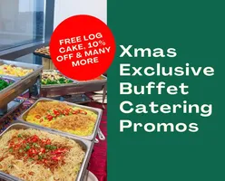 Christmas Exclusive Buffet Catering Promotions